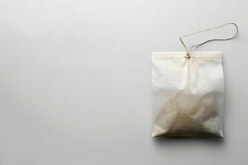 Flawless Picture of Tea Bag on White Background