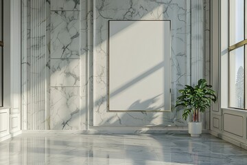 Premium Quality Image of Luxury Gallery with Poster