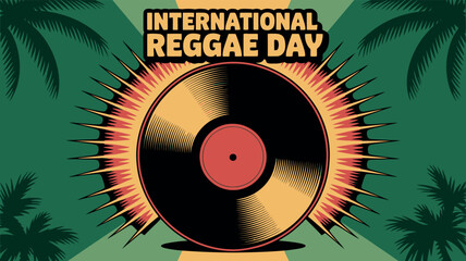 International Reggae Day Celebration Music Culture Tribute