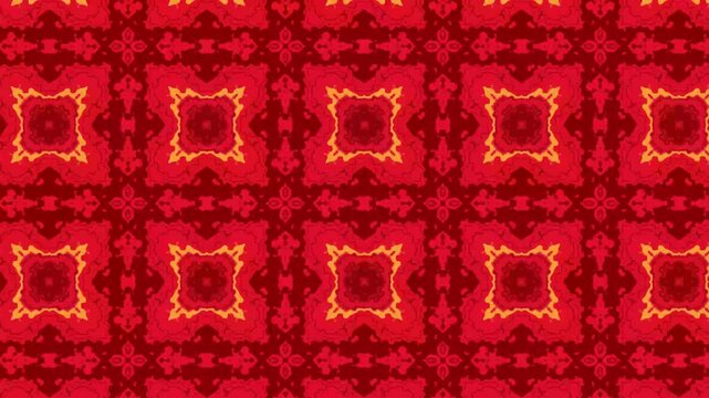 4K Abstract Seamless Geometric Pattern