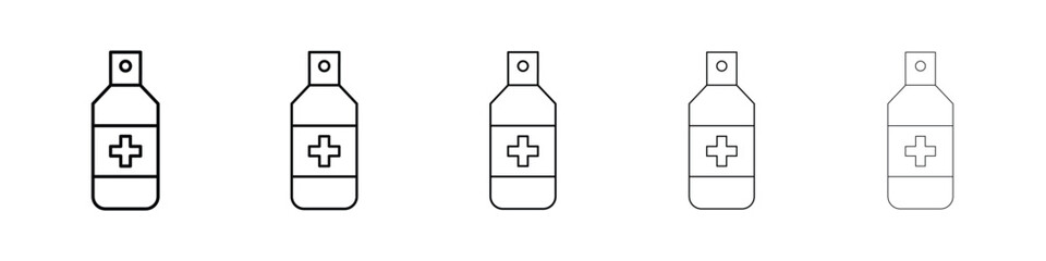 Medical pump icon filled flat sign concept for web design.