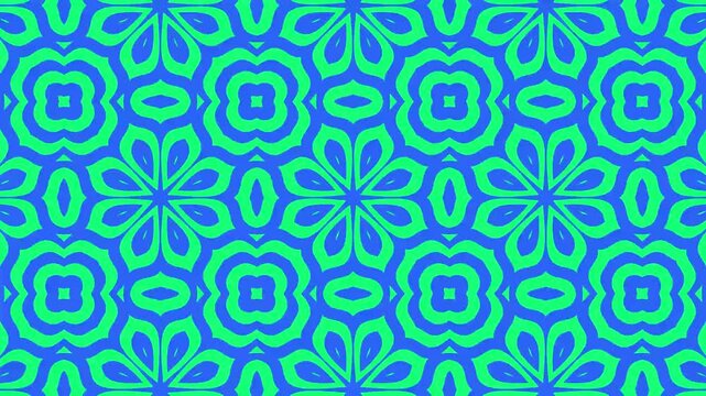 4K Abstract Seamless Geometric Pattern for Video Template, Opening, Ending, etc.
