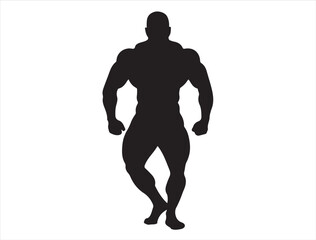 Bodybuilder Silhouette 