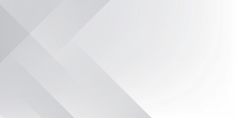Obraz premium Grey white abstract background geometry shine and layer element vector for presentation design. Suit for business, corporate, institution, party, festive, seminar, and talks.