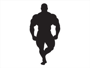 Bodybuilder Silhouette 