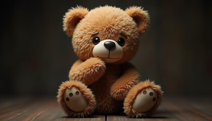 sad teddy bear