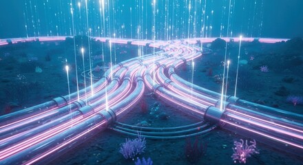 Plasma-Based Internet Backbone Beneath the Ocean Floor