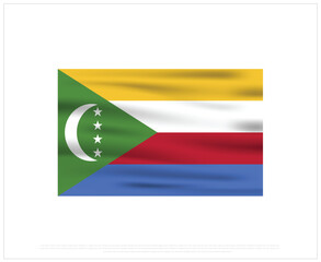 Happy Independence day, Comoros Independence day, Comoros, Comoros, Flag, 6 July, 6th July, Independence Day, National Day, National Flag, Icon