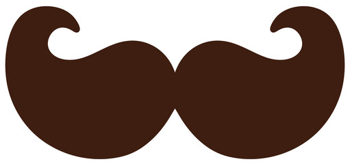 Cartoon moustache
