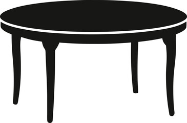 Elegant Round Table Classic Design, Timeless Appeal