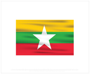 Happy Independence Day, Myanmar Independence Day, Myanmar, Myanmar Flag, 4 Januari, 4th January, Independence Day, National Day, National Flag Icon