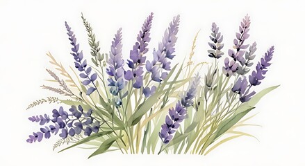 Naklejka premium Watercolor illustration of a simple yellow flower minimalist botanical art