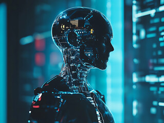 AI robot digital technology health care