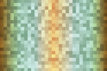 Fototapeta premium Abstract orange rectangles polygonal background. Vector.