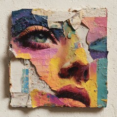 Torn Edges, Painted Feelings: Mixed-Media Collage Depicting Emotional Swings in ADHD