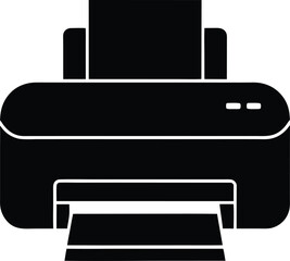 printer icon vector illustration