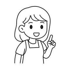 cartoon online selling illustration