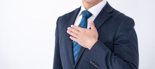 ビジネス　男性　信頼