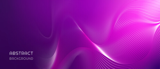 Purple wavy abstract background. Perfect for brochures, presentations and any design.