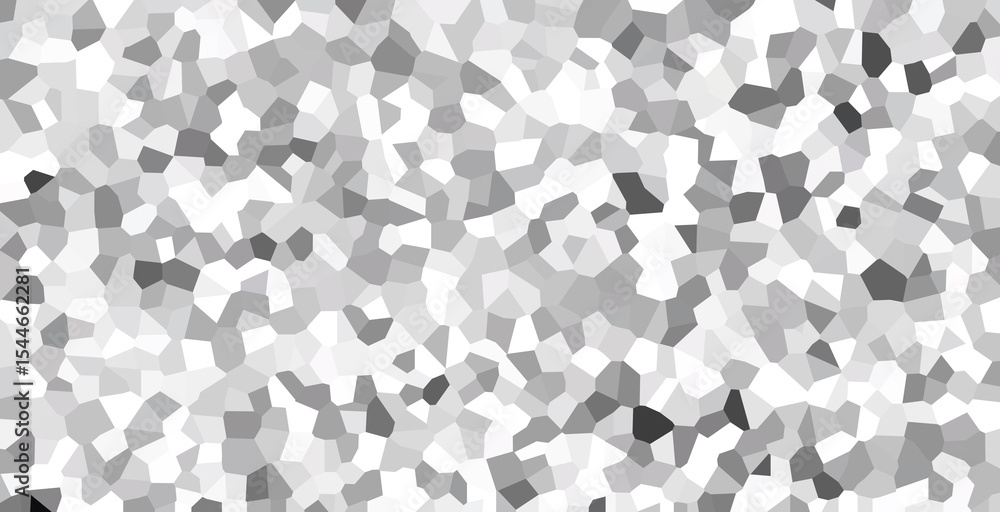 Poster abstract geometric seamless pattern featuring 3d cubes and squares in a light gray mosaic design