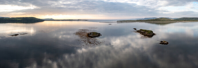 Gweebarra bay in County Donegal, Republic of Ireland