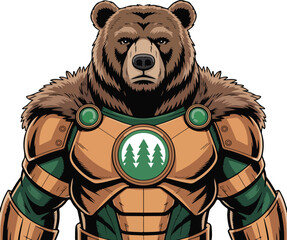 Superhero Bear