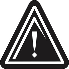 Warning Sign High-Visibility Triangular Alert Symbol