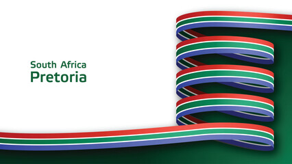 Obraz premium National Design Featuring South Africa Identity