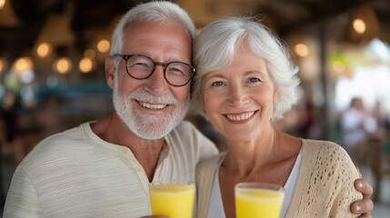 Seniors Enjoying a Relaxing Beauty Treatment at a Resort