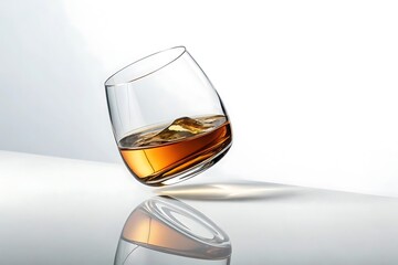 Whiskey in a Modern Glass A Stunning Drink Photography