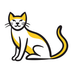 Cat vector art 1.
