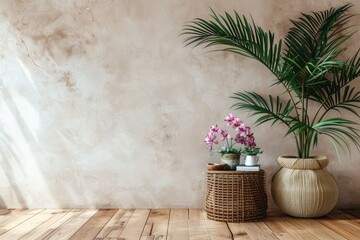 High Resolution Picture of Interior Design with Beautiful Flower
