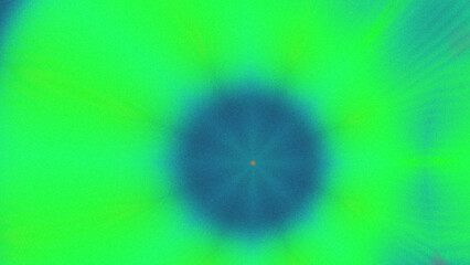 Abstract Radiant Burst with Soft Grain Texture, Symmetrical Glow Pattern in Psychedelic Style,...