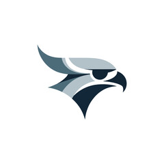 Stylized hawk logo