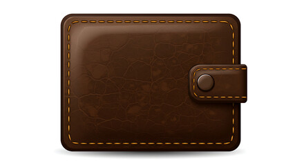 brown leather wallet