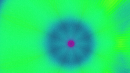 Abstract Radiant Burst with Soft Grain Texture, Symmetrical Glow Pattern in Psychedelic Style, Radiating Circular Abstract with Subtle Noise, Kaleidoscopic Starburst with Gradient Flow