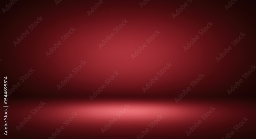 Aufkleber abstract red background studio photography image for design and mockups