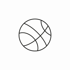 sports basketball ball icon sign vector