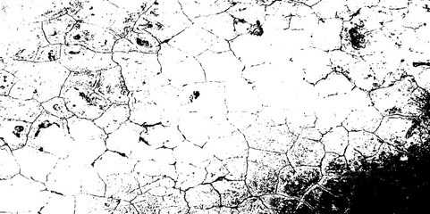 Dirt messy splash overlay and Black and white Dust overlay distress grungy effect paint. Black and white grunge seamless texture. Dust and scratches grain texture on white and black background.

