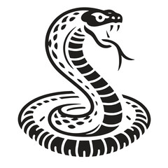 Naklejka premium Hissing Snake 