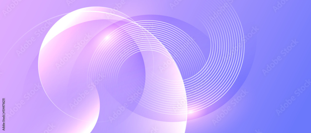 Poster vibrant purple gradient abstract background with circular motion