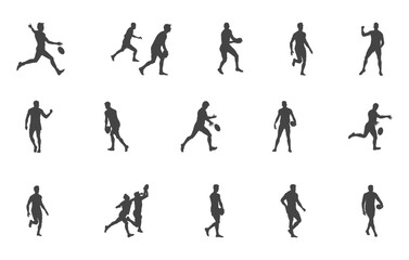Afl Silhouette, Afl Svg, Australian rules football svg, Australian rules football silhouette, Australian afi clipart, Afi vector.
