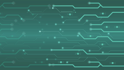 Digital background with glowing tech lines and circuit connections ideal for modern themes and futuristic technology presentations in web and graphic design projects