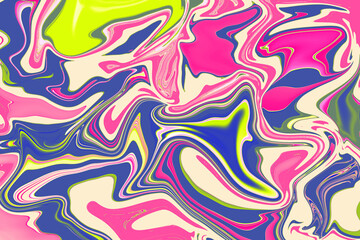 Liquid abstract background