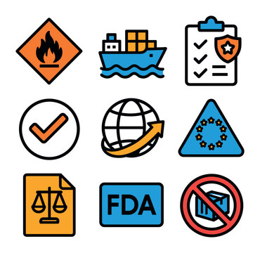 Compliance Icons Grid