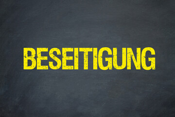 Beseitigung	
