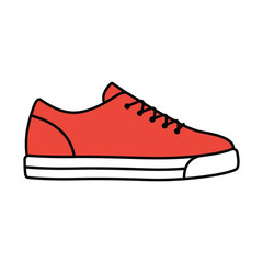 sport shoes isolated on white background