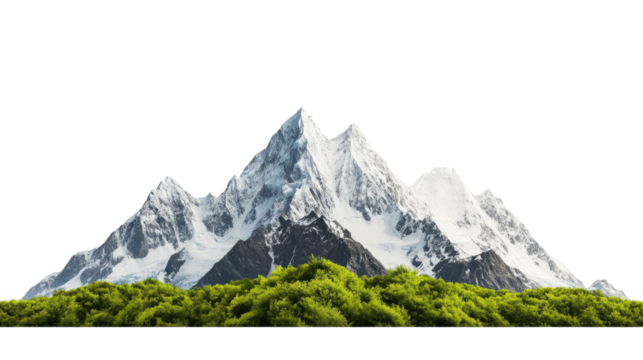 mountains in the alps