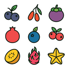 Superfruit Icon Grid