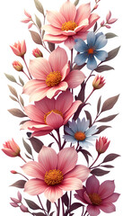 bouquet of pink flowers